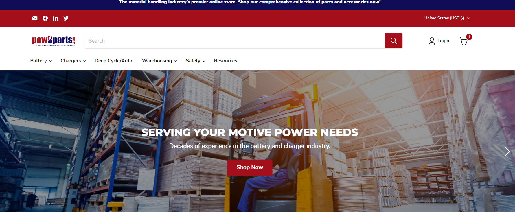 Same Site, New Look: Material Handling's Premier Online Store