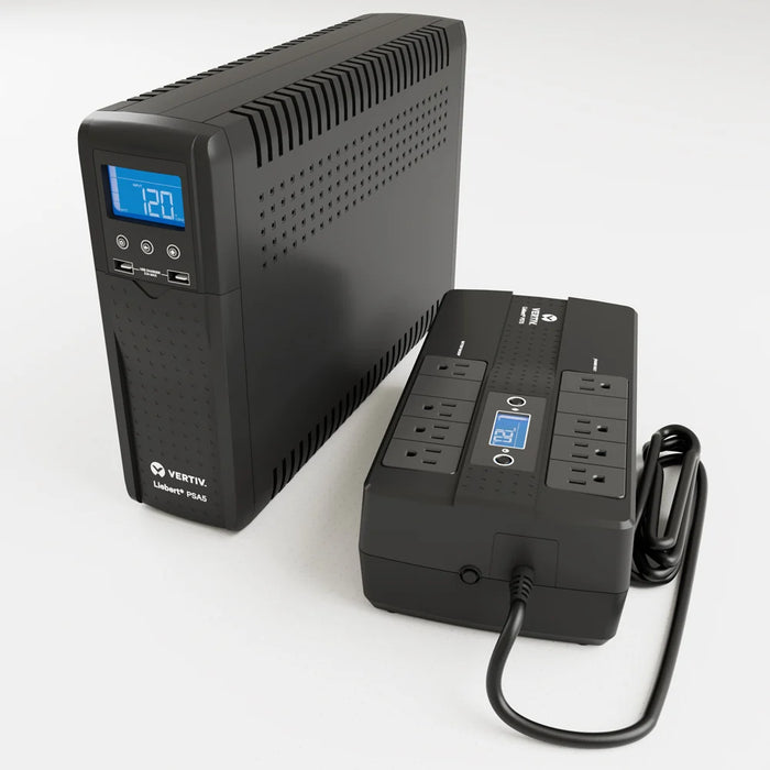 Vertiv Liebert PST5 UPS, 350VA - 850VA, Standby Desktop 120V VRLA UPS