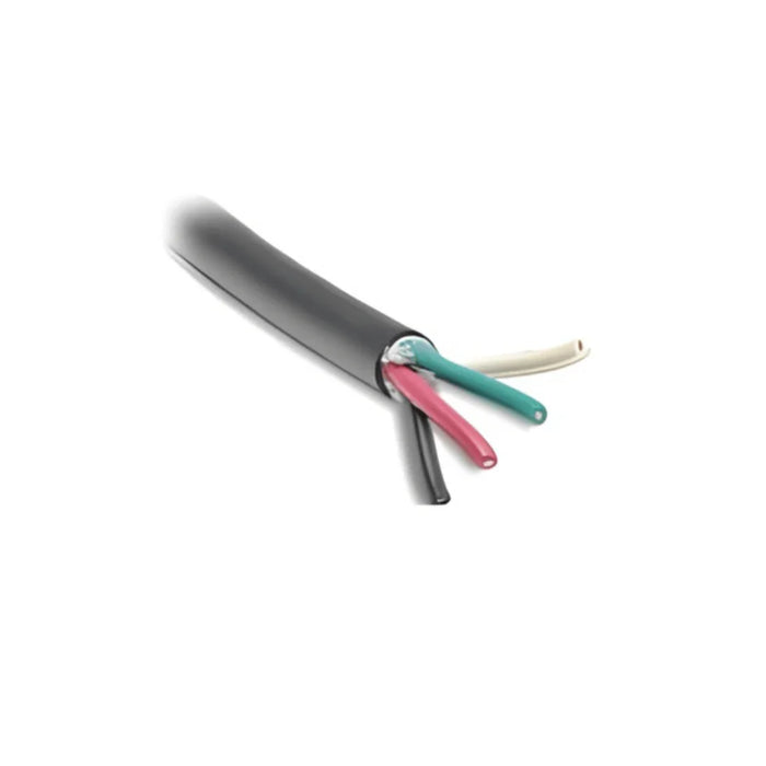 4-wire SO cord with black insulation, exposed colored conductors for battery chargers
