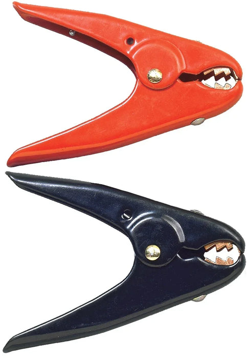 500 Amp Coated Parrot Clamp (Pair)