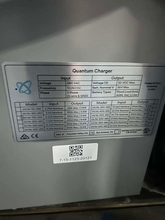 Used ACT Quantum Q4-24/36-150 Charger