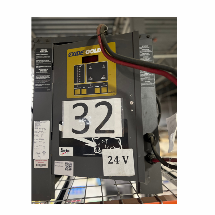Enersys Charger, 24 Volt, 550 AH, Single Phase