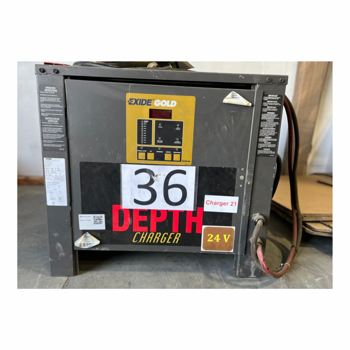 Exide Depth Charger, 24 Volt, 850 AH