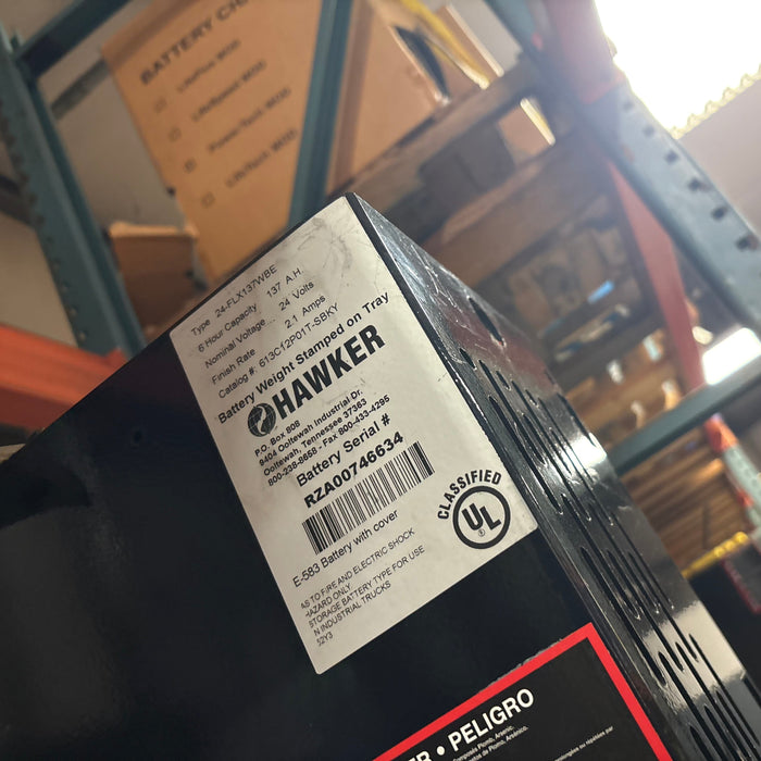 Used 24FLX137WB TPPL Industrial Battery