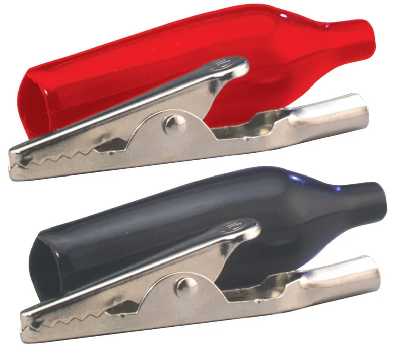 Alligator Clips with Vinyl Boots