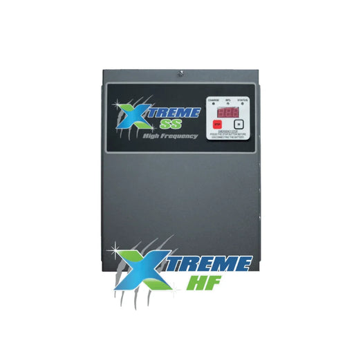 Xtreme SS high frequency industrial battery charger with digital display and control panel