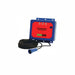 Standard gas monitor with wall-mount enclosure and coiled sensor cable