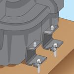 Commercial Battery Box Mounting Brackets